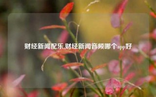 财经新闻配乐,财经新闻音频哪个app好