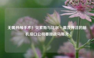 无需开颅手术！贝索斯与比尔·盖茨押注的脑机接口公司要挑战马斯克