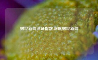 财经新闻深证指数,深度财经新闻