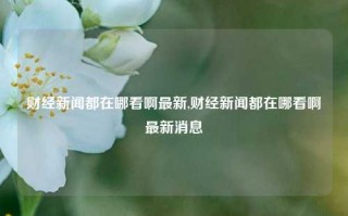 财经新闻都在哪看啊最新,财经新闻都在哪看啊最新消息