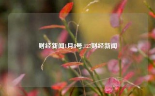 财经新闻1月8号,127财经新闻