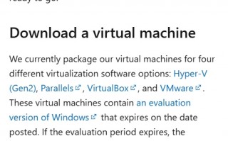 微软 Win11 系统官方虚拟机暂停下载，因“持续的技术问题”