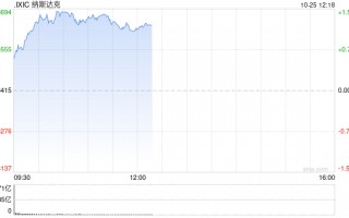 午盘：纳指上涨200点 道指小幅下滑