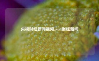 央视财经新闻视频,cctv1财经新闻