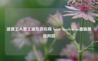 波音工人罢工波及供应商 Spirit AeroSystems面临裁员风险