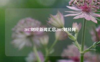 2017财经新闻汇总,2017财经网