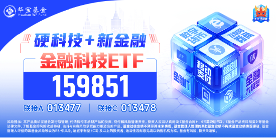 “旗手”强势回归，金融科技板块底部反弹100%再夺C位，金融科技ETF（159851）再创历史新高！-第6张图片-世界财经