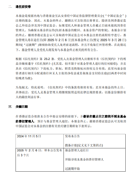 基金管理人“不干了”？！天弘基金紧急通知：行健宏扬中国基金或将终止，持有者速看！-第4张图片-世界财经