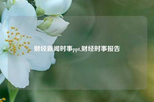 财经新闻时事ppt,财经时事报告-第1张图片-世界财经