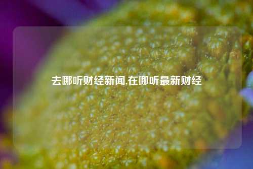 去哪听财经新闻,在哪听最新财经-第1张图片-世界财经