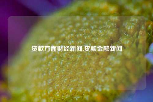 贷款方面财经新闻,贷款金融新闻-第1张图片-世界财经