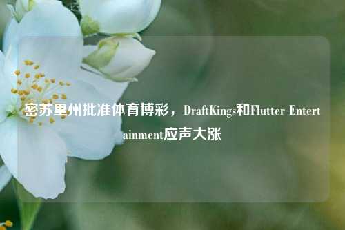 密苏里州批准体育博彩，DraftKings和Flutter Entertainment应声大涨-第1张图片-世界财经