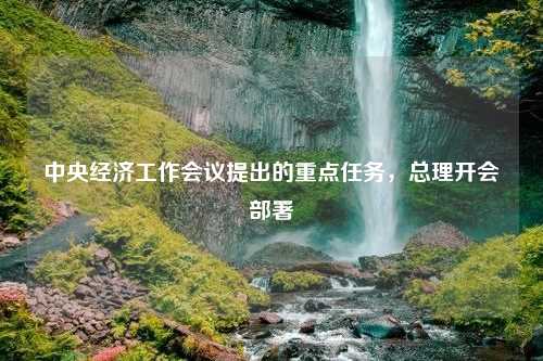 中央经济工作会议提出的重点任务，总理开会部署