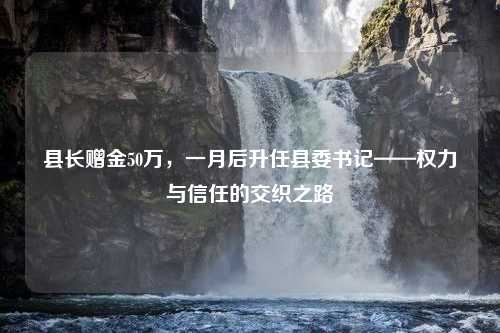 县长赠金50万，一月后升任县委书记——权力与信任的交织之路